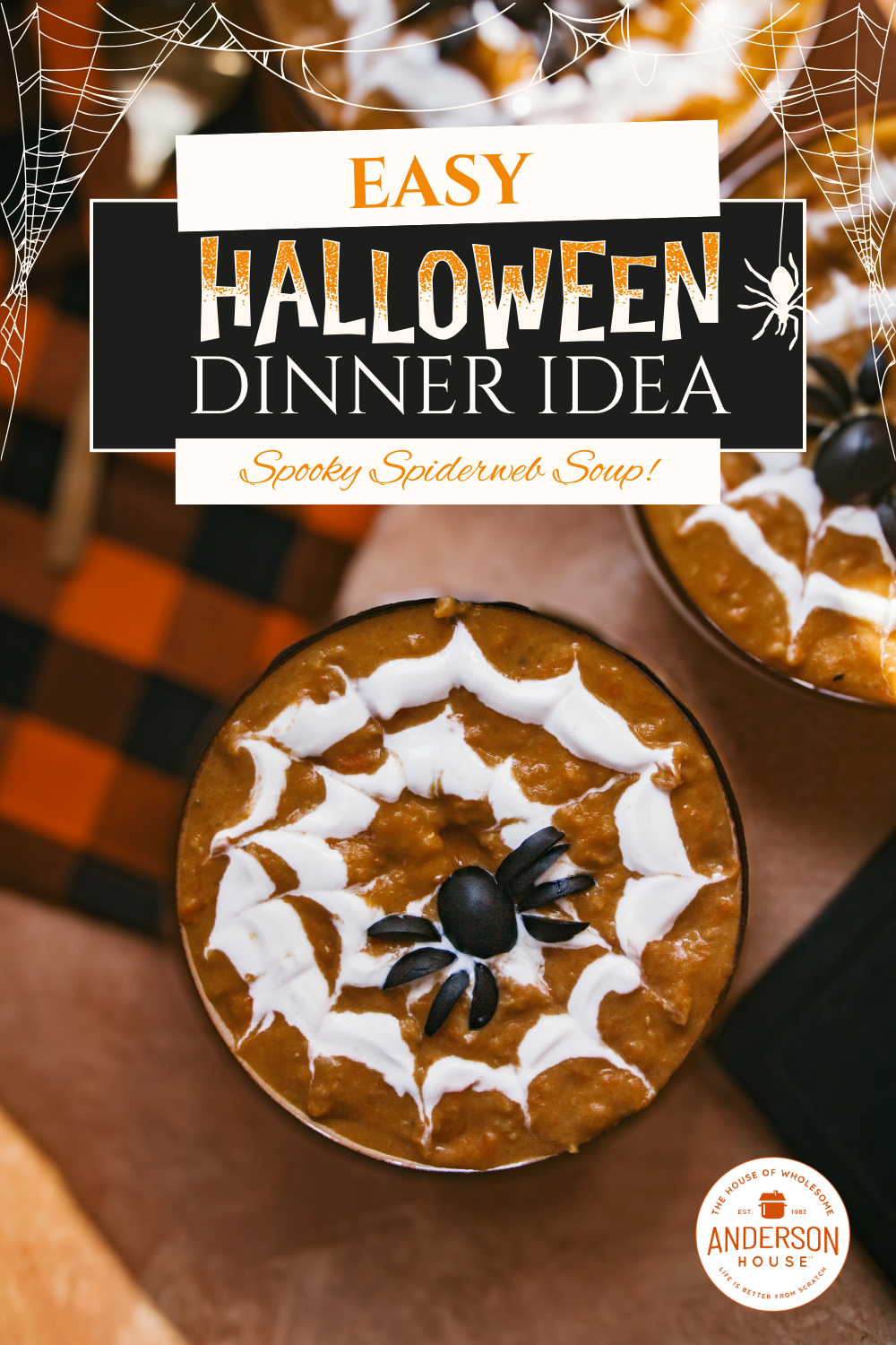 A Spooky Spin on Supper Gingered Carrot & Coconut Soup