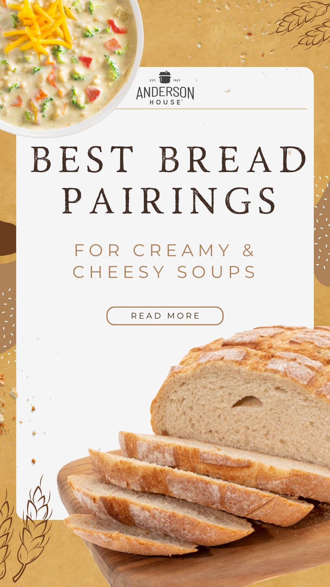 Best Bread Pairings for Creamy & Cheesy Soups