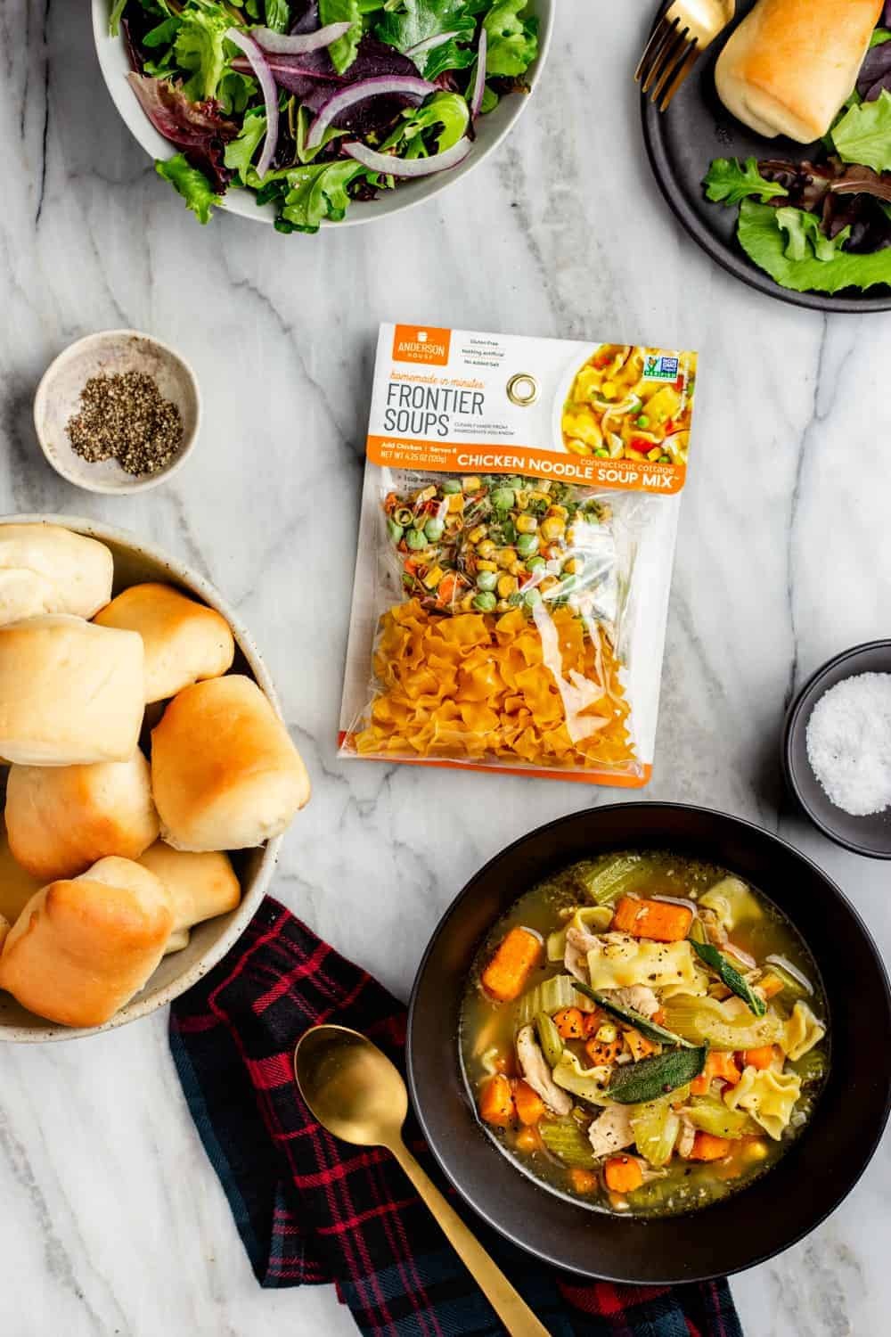 Leftover Turkey Noodle Soup