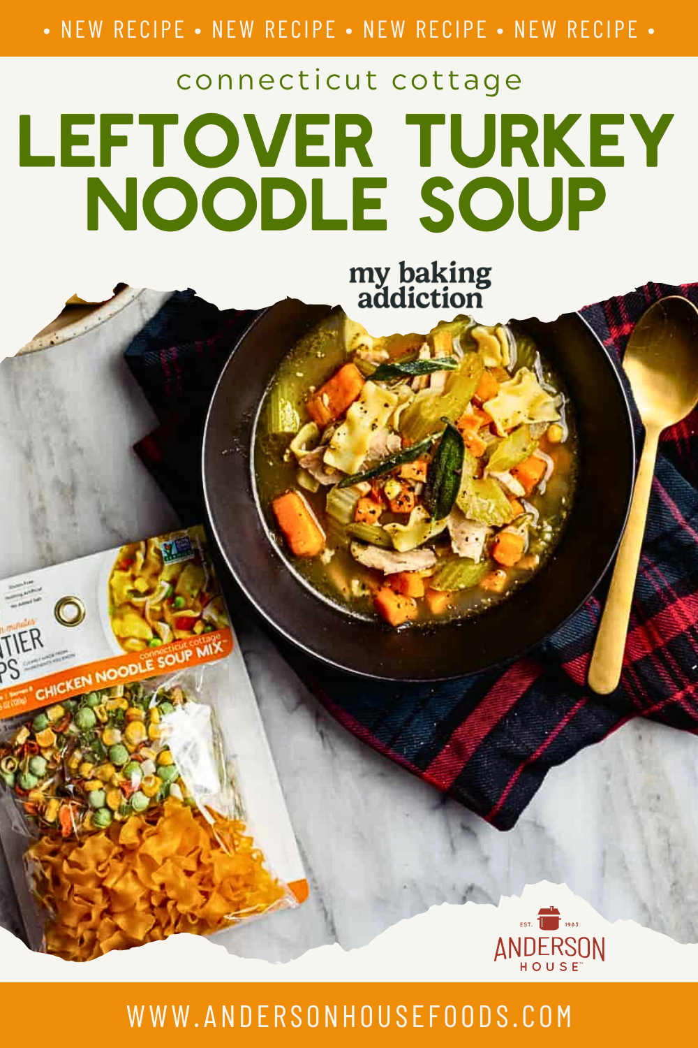 Leftover Turkey Noodle Soup