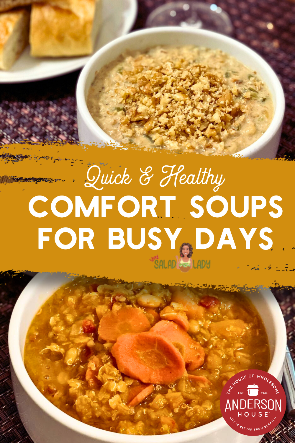 Souper Easy, Healthy, Comforting Soup Recipes